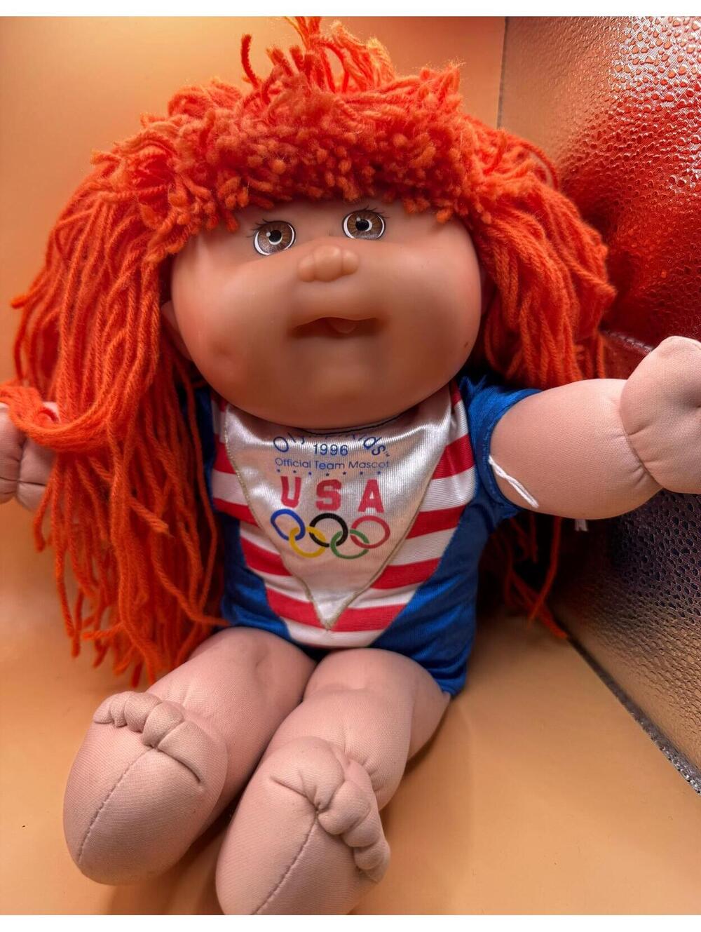 Vintage 1996 Cabbage Patch Kids Olympian Kids Official Team Mascot Doll